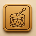icon_literature_drum_embossed icon preview