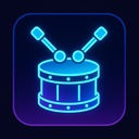 icon_literature_drum_futuristic icon preview