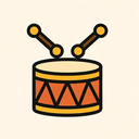 icon_literature_drum_geometric icon preview