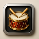 icon_literature_drum_metallic icon preview
