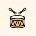 icon_literature_drum_minimalist icon preview