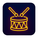 icon_literature_drum_neon icon preview