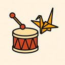 icon_literature_drum_origami icon preview