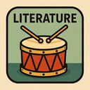 icon_literature_drum_retro icon preview