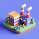 icon_literature_factory_3d_isometric icon preview