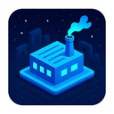 icon_literature_factory_futuristic icon preview