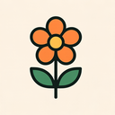 icon_literature_flower_asymmetrical icon preview