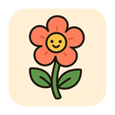 icon_literature_flower_cartoon icon preview
