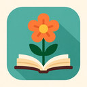 icon_literature_flower_flat_design icon preview