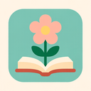 icon_literature_flower_flat_pastel icon preview