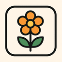 icon_literature_flower_geometric icon preview