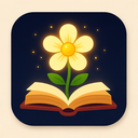 icon_literature_flower_glow_effect icon preview