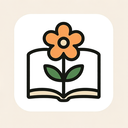 icon_literature_flower_minimalist icon preview