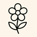 icon_literature_flower_outline icon preview