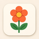 icon_literature_flower_rounded icon preview