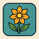 icon_literature_flower_sharp_edges icon preview