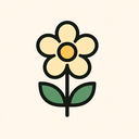 icon_literature_flower_simplified icon preview