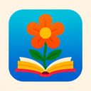 icon_literature_flower_vibrant_colors icon preview