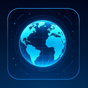 icon_literature_globe_futuristic icon preview