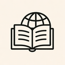 icon_literature_globe_minimal_outline icon preview