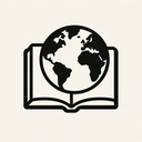 icon_literature_globe_monochrome icon preview