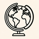icon_literature_globe_outline icon preview