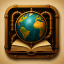 icon_literature_globe_steampunk icon preview