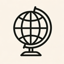 icon_literature_globe_thin icon preview
