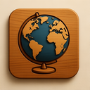 icon_literature_globe_wooden icon preview