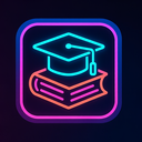icon_literature_graduation_cap_cyberpunk icon preview
