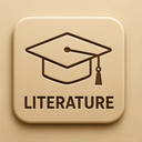 icon_literature_graduation_cap_embossed icon preview