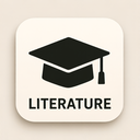 icon_literature_graduation_cap_minimalist icon preview