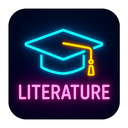 icon_literature_graduation_cap_neon icon preview