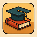 icon_literature_graduation_cap_retro icon preview
