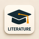 icon_literature_graduation_cap_thin icon preview