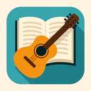 icon_literature_guitar_flat_design icon preview