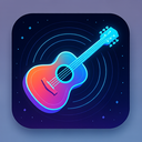 icon_literature_guitar_futuristic icon preview