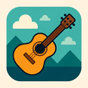 icon_literature_guitar_geometric icon preview