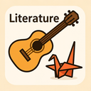 icon_literature_guitar_origami icon preview