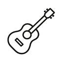 icon_literature_guitar_outline icon preview