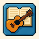 icon_literature_guitar_pixel_art icon preview