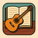 icon_literature_guitar_retro icon preview