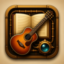 icon_literature_guitar_steampunk icon preview