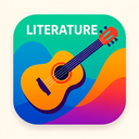 icon_literature_guitar_vibrant_colors icon preview