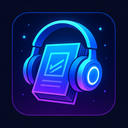 icon_literature_headphones_futuristic icon preview