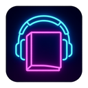 icon_literature_headphones_neon icon preview