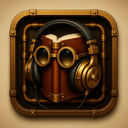 icon_literature_headphones_steampunk icon preview