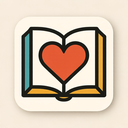 icon_literature_heart_asymmetrical icon preview