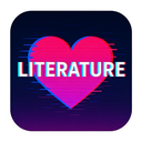icon_literature_heart_digital_glitch icon preview