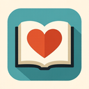 icon_literature_heart_flat_design icon preview